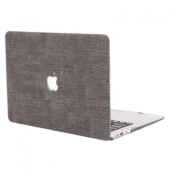 McStorey Macbook Air Kılıf 13 inç Flax01 Kumaş (Eski USB'li Model 2010-2017) A1369 A1466 ile Uyumlu