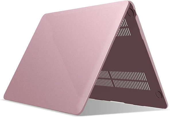 Codegen Apple 13" Macbook Air A1932 A2179 A2337 Rose Gold Kılıf Koruyucu Kapak CMAT-133RG - 2