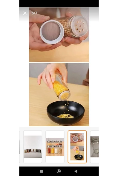 Baharat Kavanozu 4 adet - 3