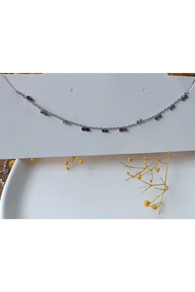 Farklı Tarz ve Şık Sonsuz Detay Çelik Kolye