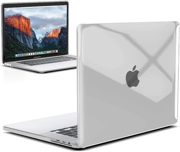 Codegen Apple 13" Macbook Air A1932 A2179 A2337 Şeffaf Kılıf Koruyucu Kapak CMAT-133T