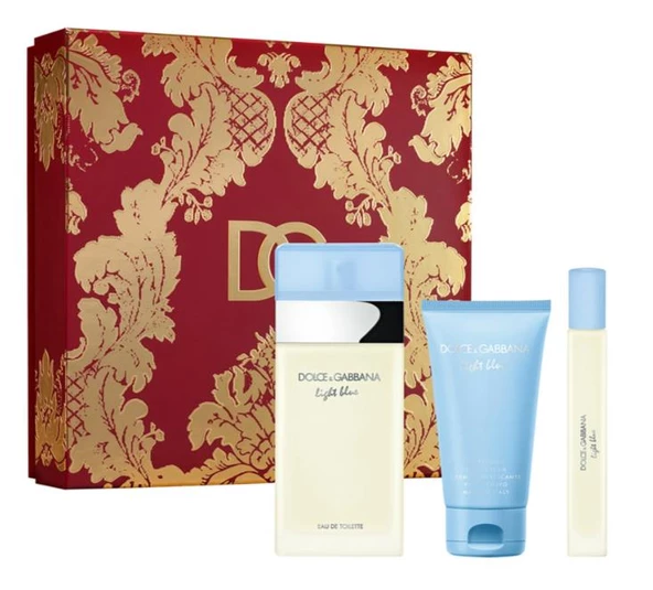 Dolce Gabbana Light Blue Edt 100 Ml Kadın Parfüm Set