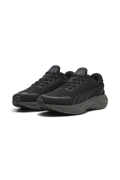 Puma Scend Pro Better Knit 379546 03 Erkek Yürüyüş ve Koşu Ayakkabısı Siyah Gri 40-45