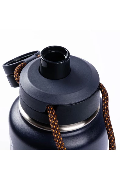 HAERS LACİVERT ÇİFT KATMANLI  PASLANMAZ ÇELİK TERMOS SU ŞİŞESİ 950ML - 2