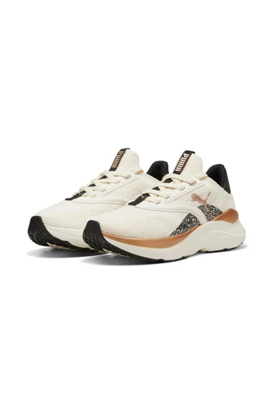 Puma Softride Mayve Leoprd 2  Wns 310494 01 Kadın Koşu ve Yürüyüş Ayakkabısı Bej 36-40