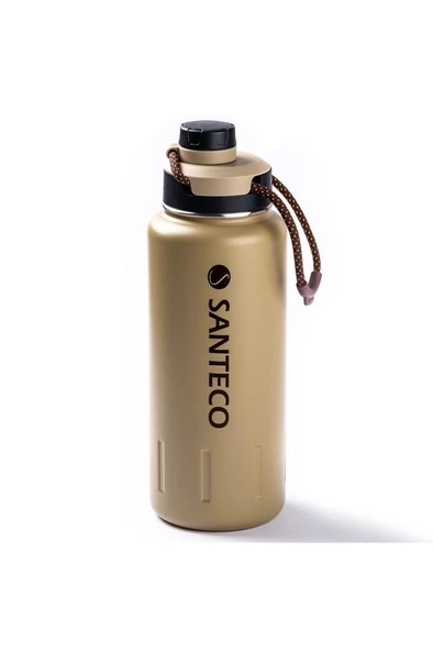 020-01-HAKİ ÇİFT KATMANLI  PASLANMAZ ÇELİK TERMOS SU ŞİŞESİ 950ML
