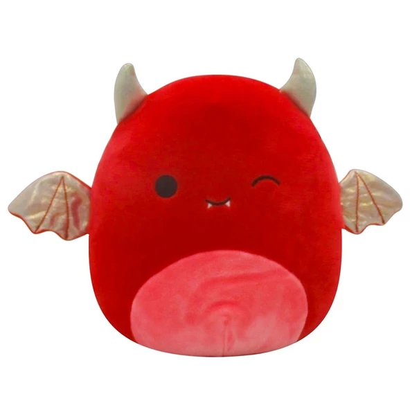 Squishmallows Halloween 2. Seri - Kırmızı Yarasa Karlie 20 cm - 2