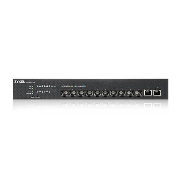 ZYXEL 12-PORT XS1930-12F 2-PORT 10GBE 10-SFP 10GBE YÖNETİLEBİLİR SWITCH ürün görseli