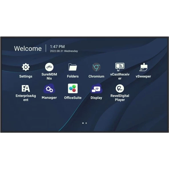 VIEWSONIC 55" CDE5530 HDMI-DP WIFI 4K Sunum Ekranı