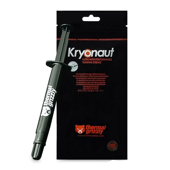 Thermal Grizzly Kryonaut 11.1gr 12.5W  - Yüksek Performanslı Termal Macun