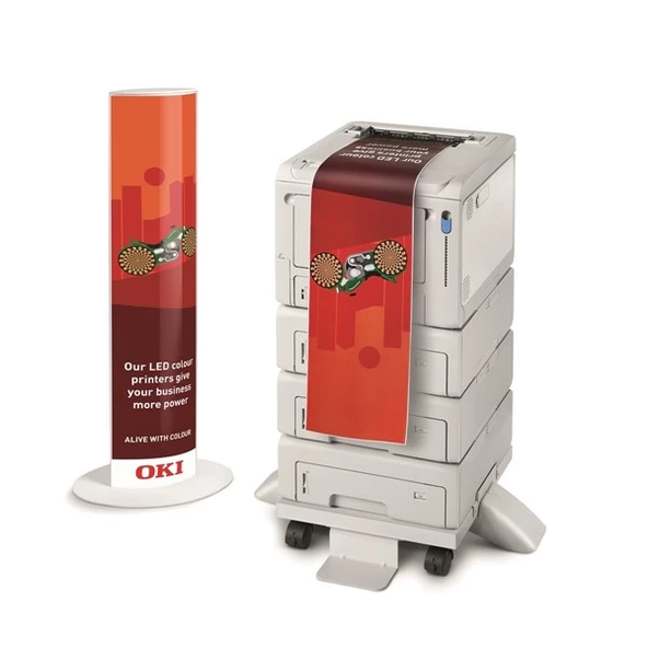 OKI A4 9006144 C650dn A4 Renkli Lazer Yazıcı USB-Ethernet - 3