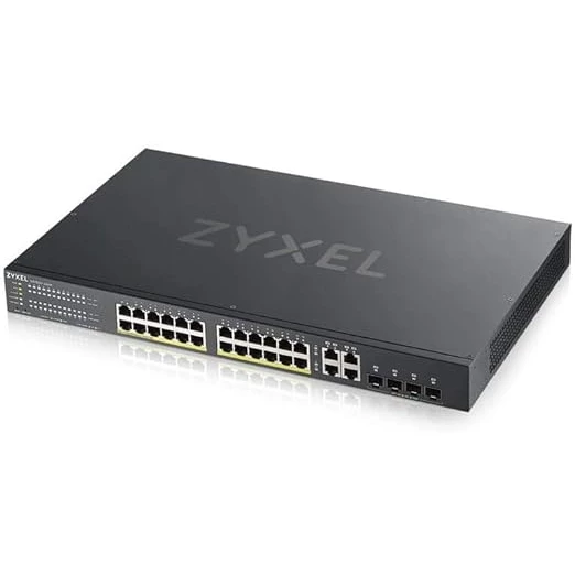 Zyxel Gs1920-24Hp V2 24P 100/1000 + 4Xdualsfp L2 Yönetilebilir Hybrıd Nebulaflex Poe Swıtch 375 Watt - 3