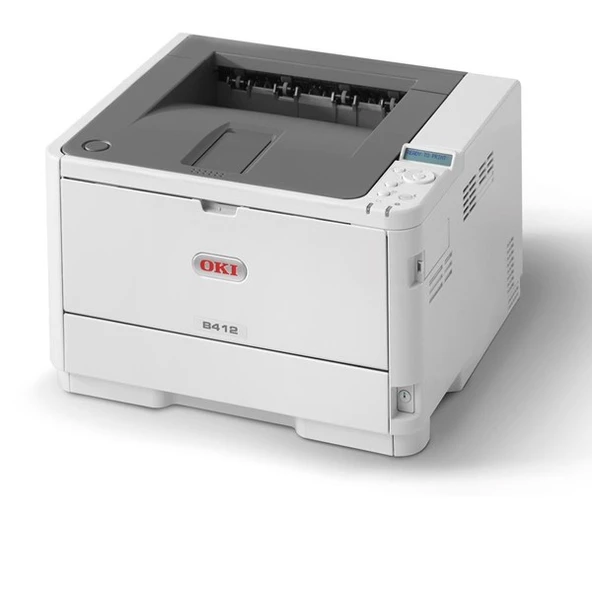 OKI A4 Mono B412dn Laser Yazıcı Dublex USB 2.0,Ethernet - 2