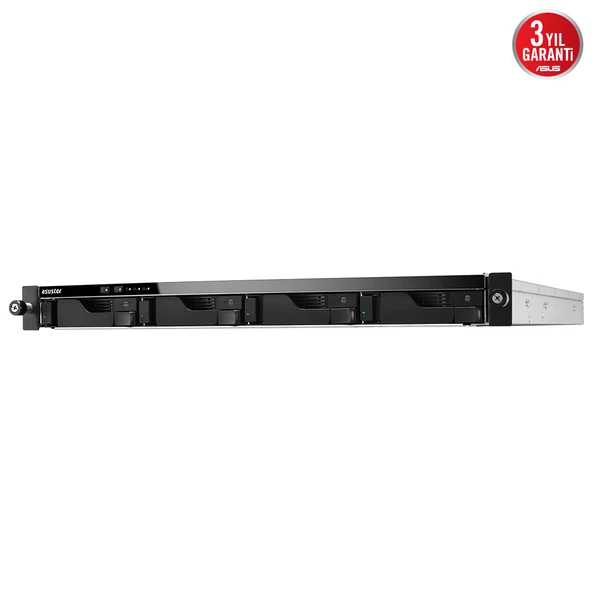 ASUSTOR LOCKERSTOR 4RD AS6504RD ATOM C3538-8GB RAM-4-diskli RackMount Nas Server (Disksiz) - 2