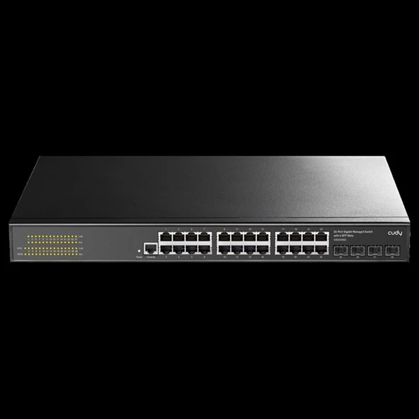 CUDY GS2024S2 24 Port Gigabit 4-SFP Yönetilebilir Switch