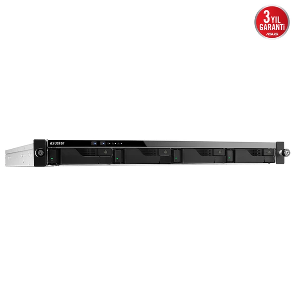 ASUSTOR LOCKERSTOR 4RS AS6504RS ATOM C3538-8GB RAM-4-diskli RackMount Nas Server (Disksiz) - 4