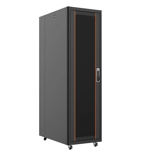 AGER 32U 600x1000mm Dikili Tip Siyah Kabinet Vega AG-VB32U6010S1 Cam Kapak - 2