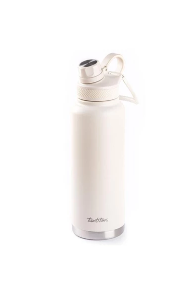 Tantitoni BEYAZ 2 KAPAKLI ÇİFT KATMANLI TERMOS 1L ürün görseli 1