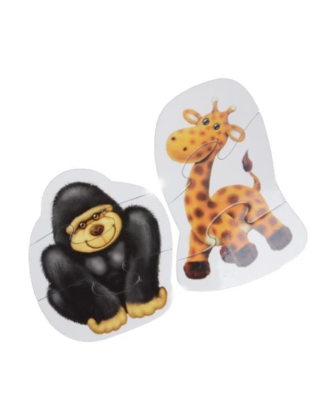 Kırkpabuç Hayvanlar 20 Parça Puzzle - 2