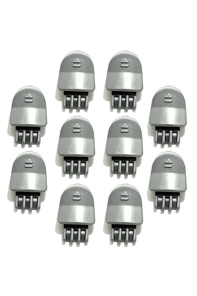 Bosch BBS711W Unlimited 7 Şarjlı Dik Süpürge Uyumlu Hazne Bağlantı Mandalı, 10 Adet - 1