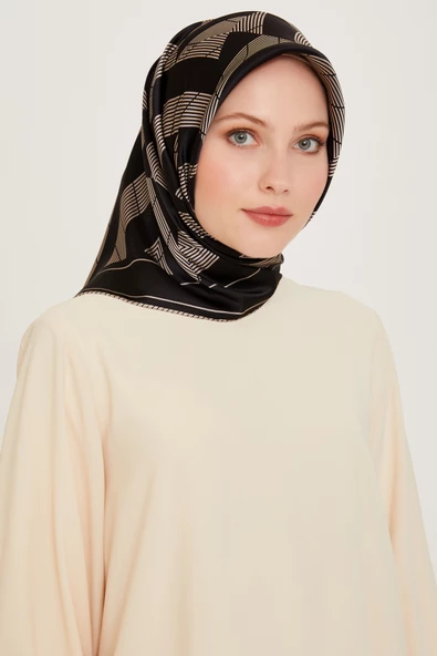 YENİ SEZON - 2024 SONBAHAR KIŞ - DJ SAF İPEK EŞARP 9255D (S)  ( SURA)- 03684 - Resim 5