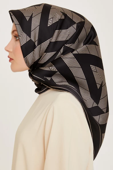 YENİ SEZON - 2024 SONBAHAR KIŞ - DJ SAF İPEK EŞARP 9255D (S)  ( SURA)- 03684 - Resim 6