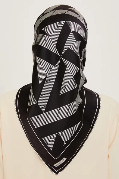 YENİ SEZON - 2024 SONBAHAR KIŞ - DJ SAF İPEK EŞARP 9255D (S)  ( SURA)- 03684 - Resim 4