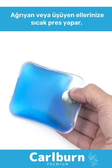 Özel Üretim Soğuk Havalarda Kare Şeklinde El Isıtıcısı Sihirli Jel Isıtıcı Torba Cep Sobası 2 Adet - 3