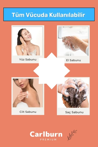 Doğal Güzel Kokulu El Yüz Saç Vücut Cilt Onaran Kolajen Etkili Defne Yaprağı Bitkisel Sabun 4 Adet - Resim 4