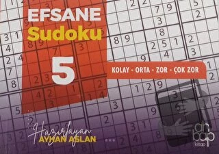 Efsane Sudoku 5/Ahbap Kitap/Kolektif