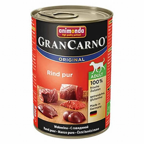 Animonda GranCarno Sığır Etli Yetişkin Köpek Konservesi 6 Adet 400 Gr
