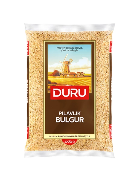 DURU PİLAVLIK BULGUR 2000 G