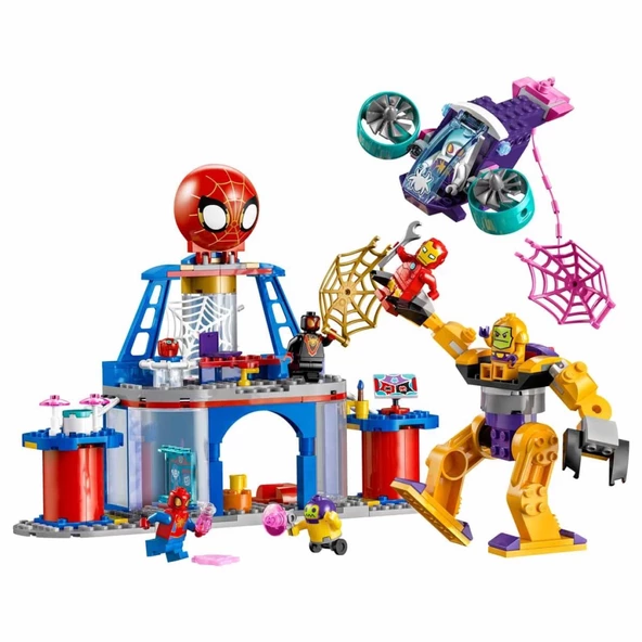 LEGO 4+ Spidey Takımı Ağ Örücü Karargahı 10794