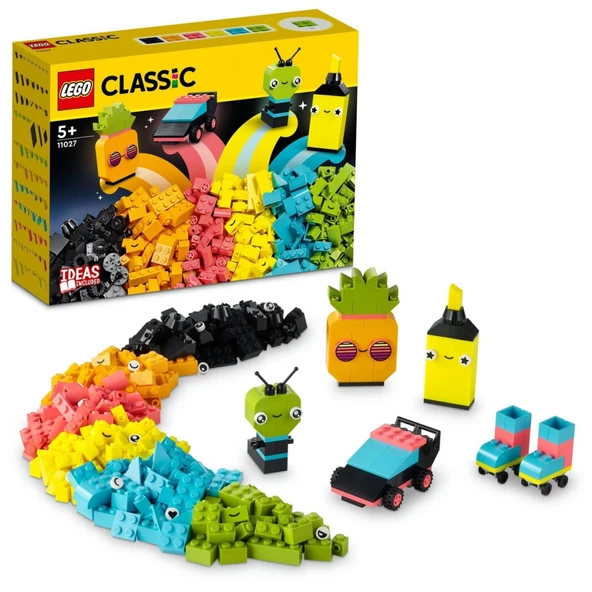 LEGO Classic Yaratıcı Neon Eğlence 11027