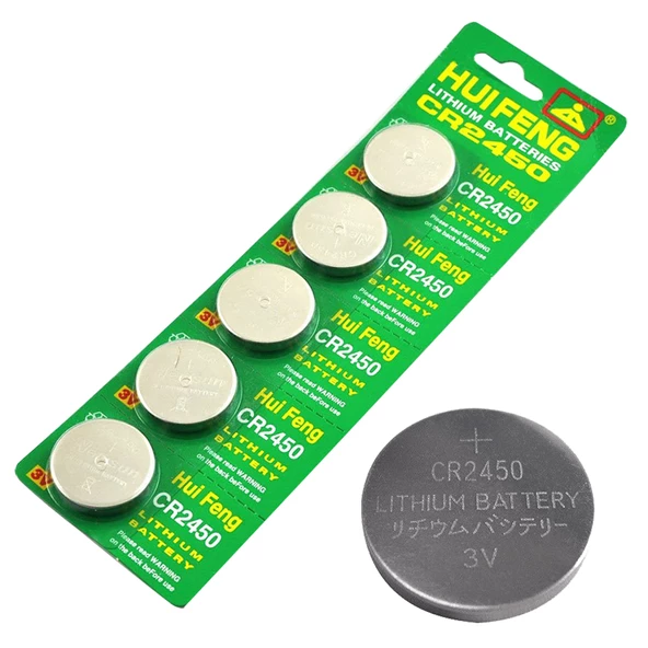 POWERMASTER PM-14618 CR2450 3 V LİTYUM PİL (5Lİ PAKET) ürün görseli