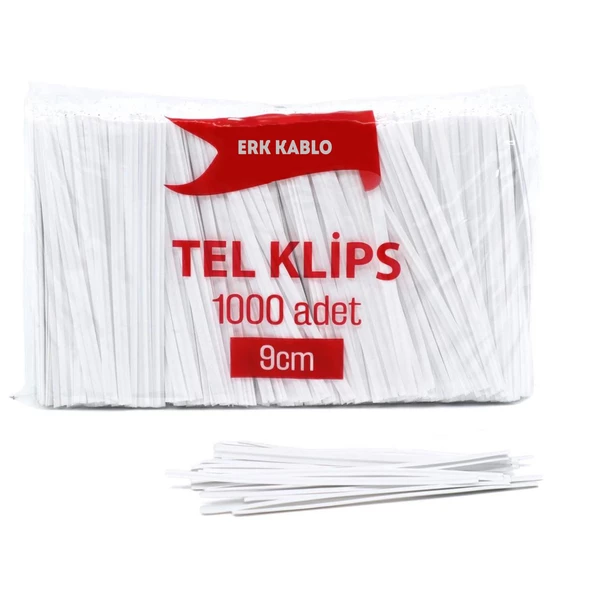 KLİPS TORBA AĞZI KAPAMA 9CM 1.000 ADET