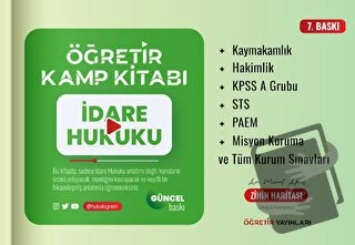 Öğretir İdare Hukuku Kamp Kitabı/Öğretir