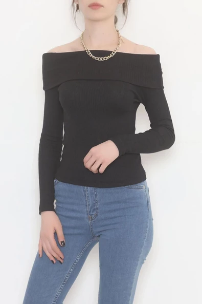 7043 GÖMLEK-SİYAH - 5