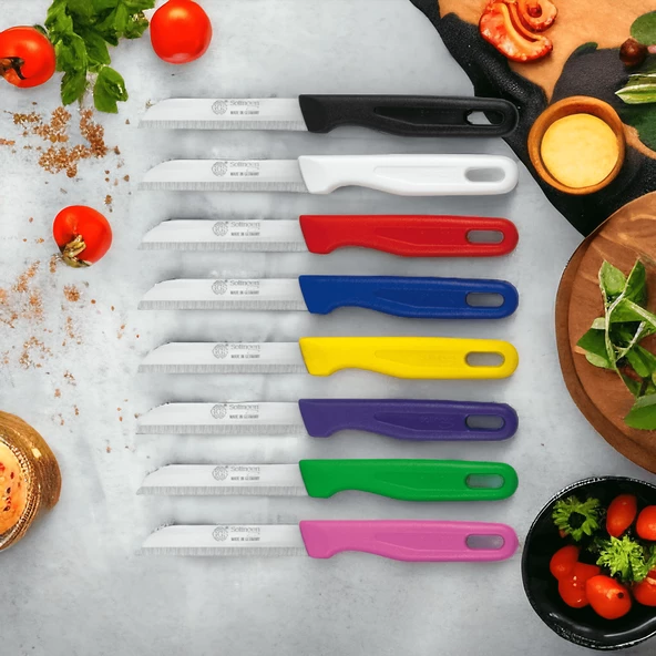 GGS Solingen 6'lı Meyve Bıçağı Delikli Yeşil - 2