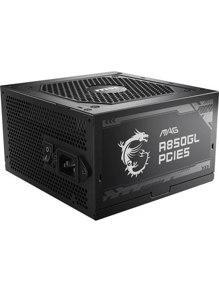 MSI MAG A850GL PCIE5 850W 80+ GOLD POWER SUPPLY