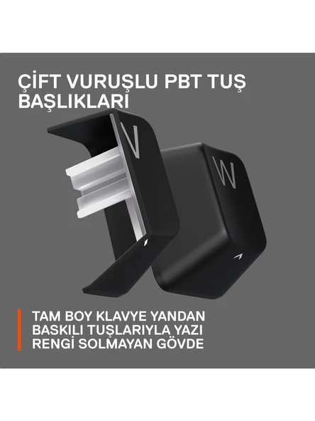 SteelSeries Apex Pro Mini Wireless İngilizce Kablosuz Mekanik Oyuncu Klavyesi - 10