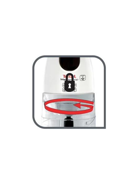 Tefal Mb450b Masterchop Powelix 4 Bıçaklı Rondo Ve Doğrayıcı 500 W - 1500637070 - 6