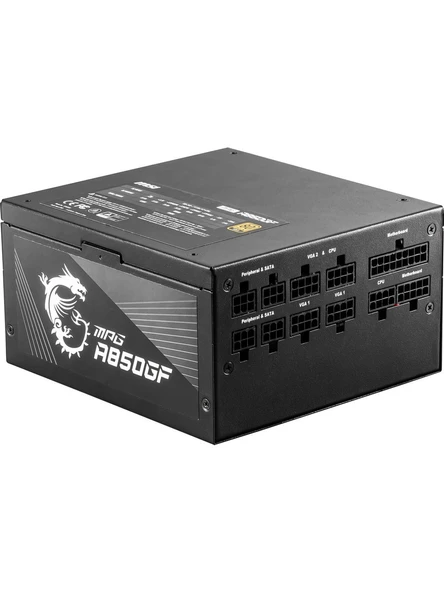 MSI Mpg A850GF 850W 80+ Gold Power Supply