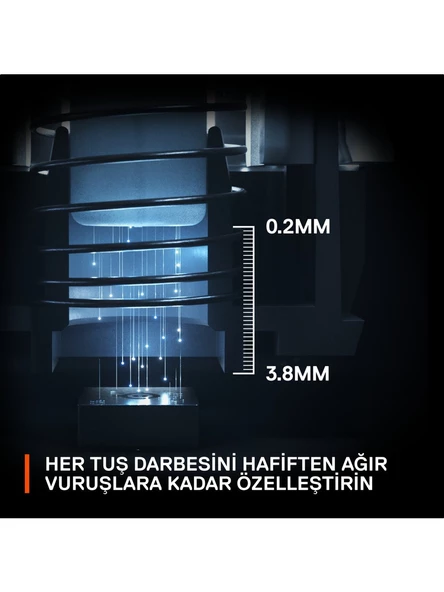 SteelSeries Apex Pro Mini Wireless İngilizce Kablosuz Mekanik Oyuncu Klavyesi - 6