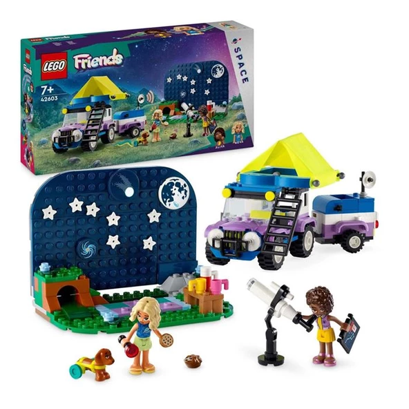 Lego Friends Yıldız Gözlemleme Kamp Aracı 42603