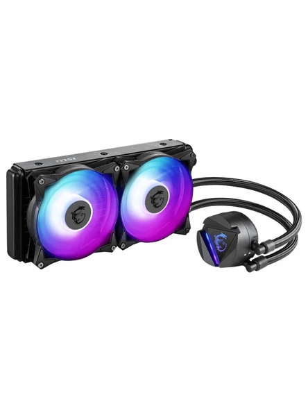 MSI Msı Mag Corelıquıd 240R V2 2X120MM Argb Fanlı Sıvı Soğutma Sistemi - 3