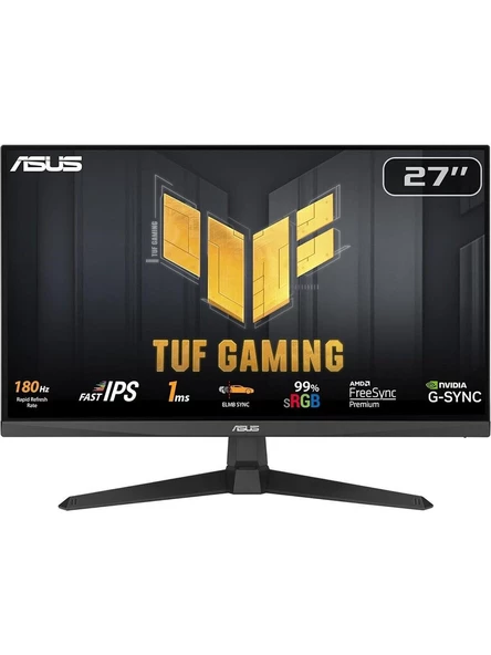 Asus ASUS Tuf Gaming VG279Q3A 27 inç 180Hz 1ms Full HD Adaptive Sync IPS Gaming Monitör