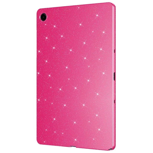Galaxy Tab A9 Plus X210 Simli Parlak Görünümlü Redclick Tablet Koton Kılıf - 10