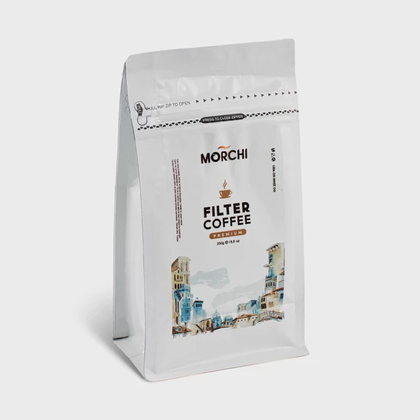 MORCHI Premium Filtre Kahve 250 gr Paket Öğütülmüş