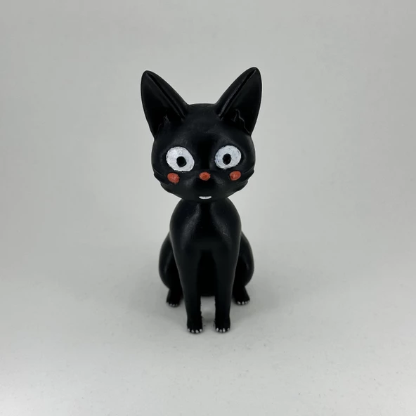 Jiji & Lily Kendi Biblonu Kendin Boya Seti - 3 Boyutlu Sevimli Biblolar + 5 Akrilik Boya ve Fırça Seti - 2